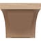Ekena Millwork 6"W x 6"D x 6"H Wide Helena Rough Cedar Woodgrain TimberThane Corbel, Primed Tan CORUR06X06X06HELRCPR - alternate 6